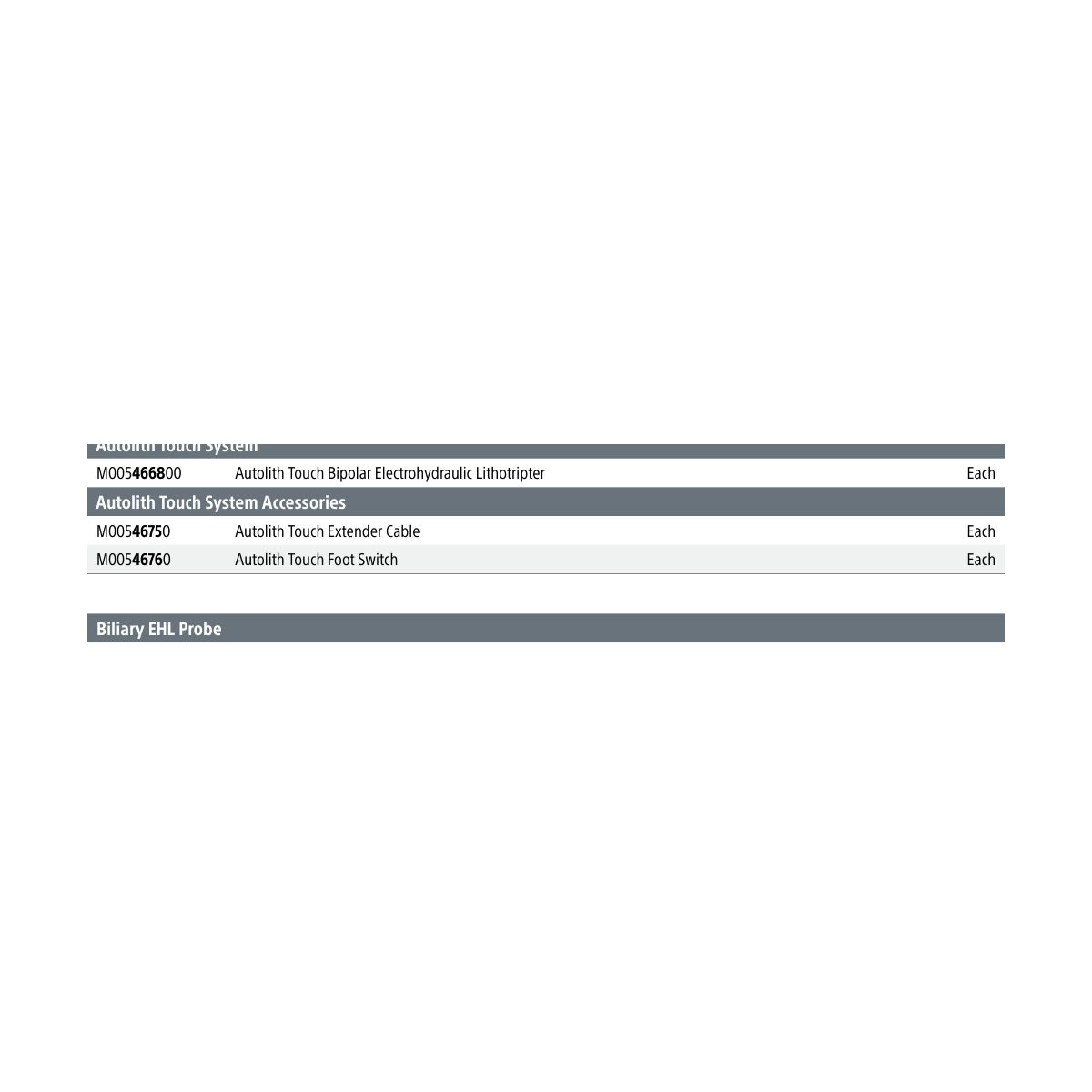 Boston Scientific Biliary EHL Probe
