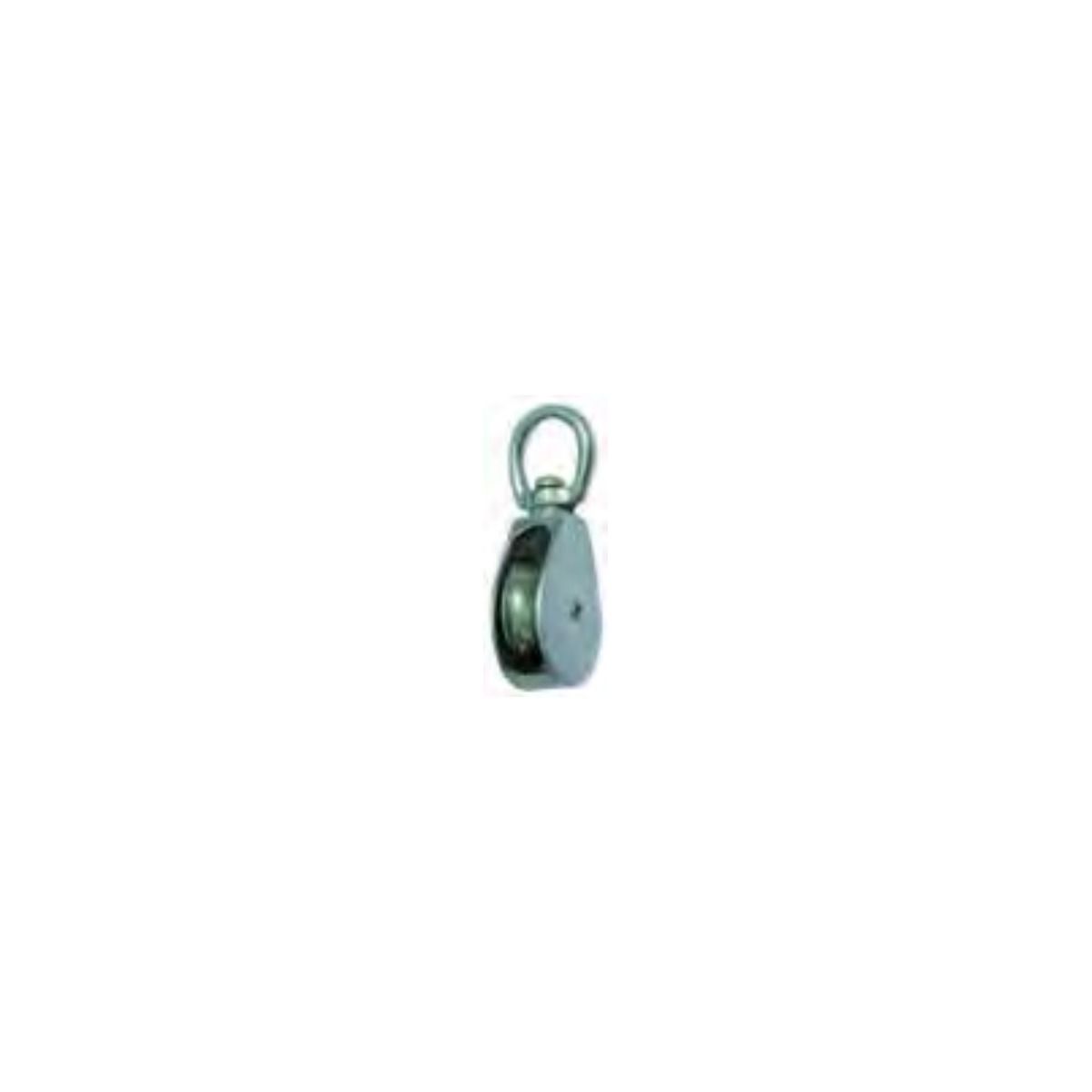 HaoSail WST036 Zinc Single Sheave Pulley Swivel Eye