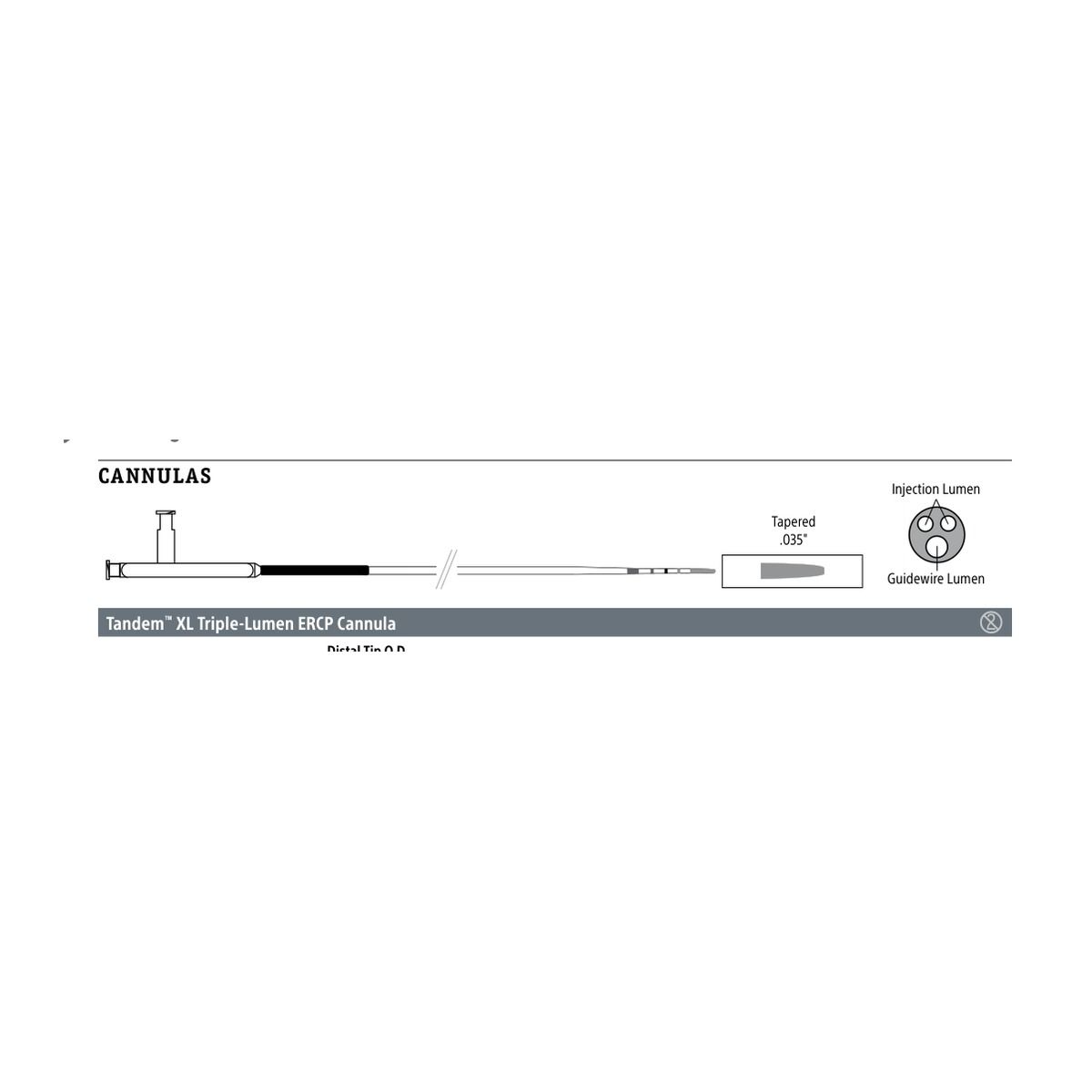 Boston Scientific Tandem ™ XL Triple-Lumen ERCP Cannula