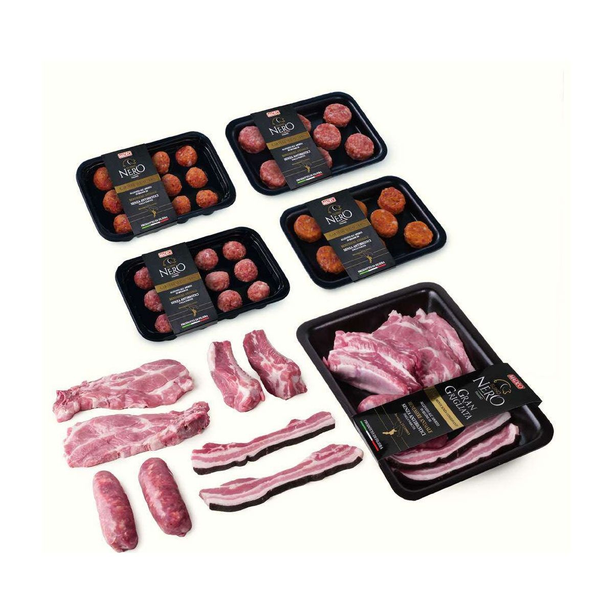 Madeo Fresh Calabrian Black Pig Preparations