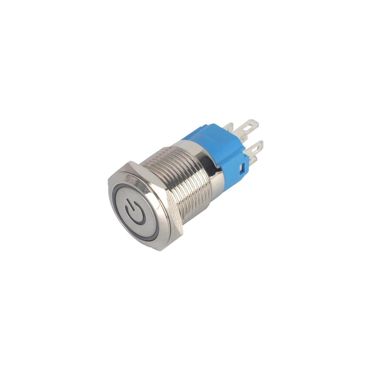 Lighted self-lock button (NL16-11ZEP)