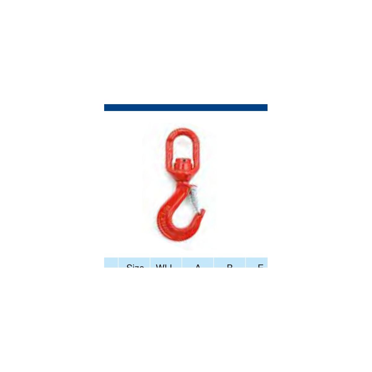 HaoSail G80 Swivel Hook with Latch with Bearing
