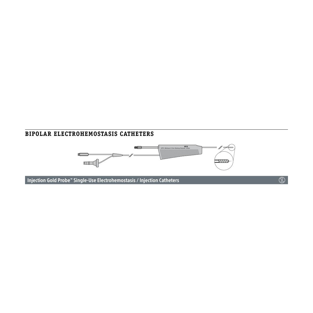 Boston Scientific Injection Gold Probe ™ Single-Use Electrohemostasis / Injection Catheters
