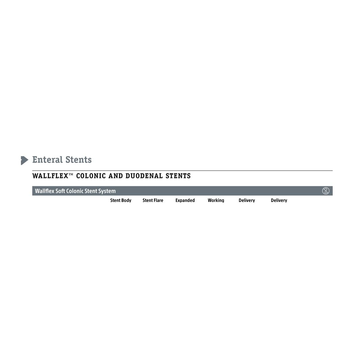 Boston Scientific Wallflex Soft Colonic Stent System