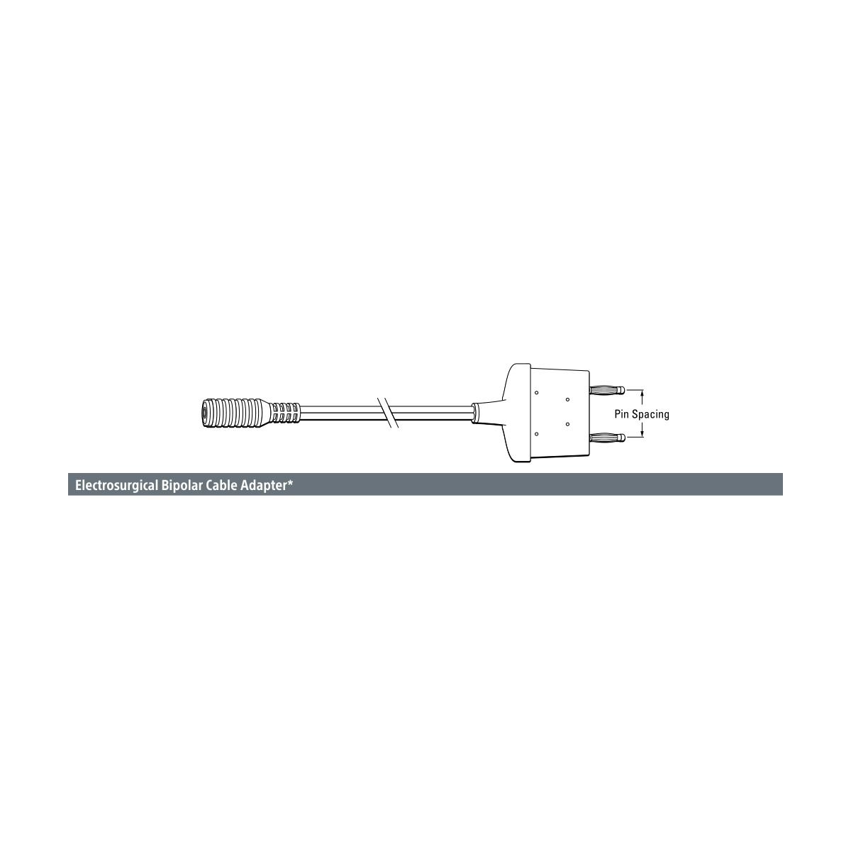 Boston Scientific Electrosurgical Bipolar Cable Adapter*