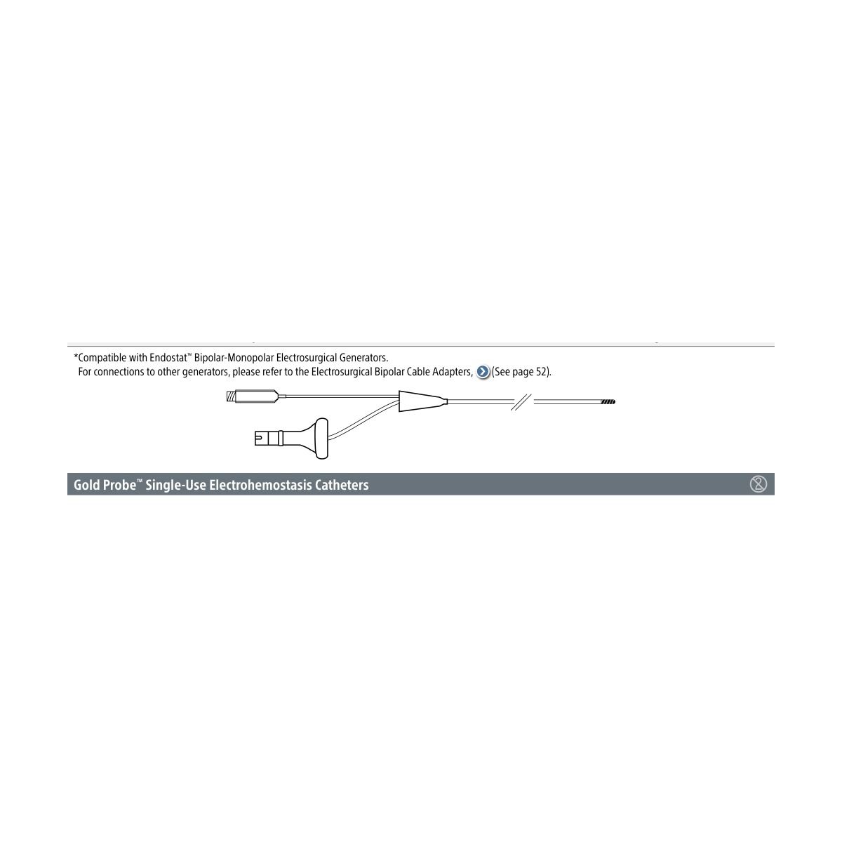 Boston Scientific Gold Probe ™ Single-Use Electrohemostasis Catheters